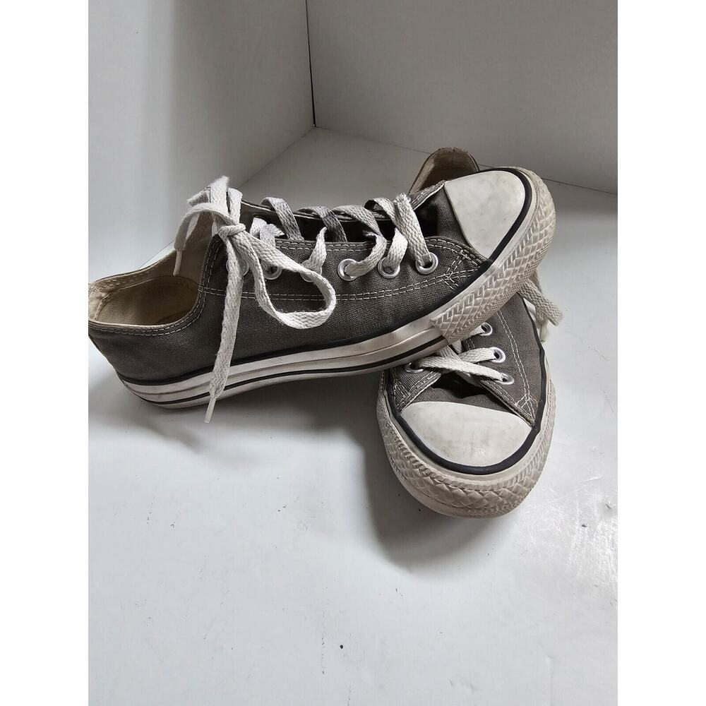 Converse All Star Ox Basketball Low Top Unisex Shoes Grey Men 5 Women 7 (37.5)